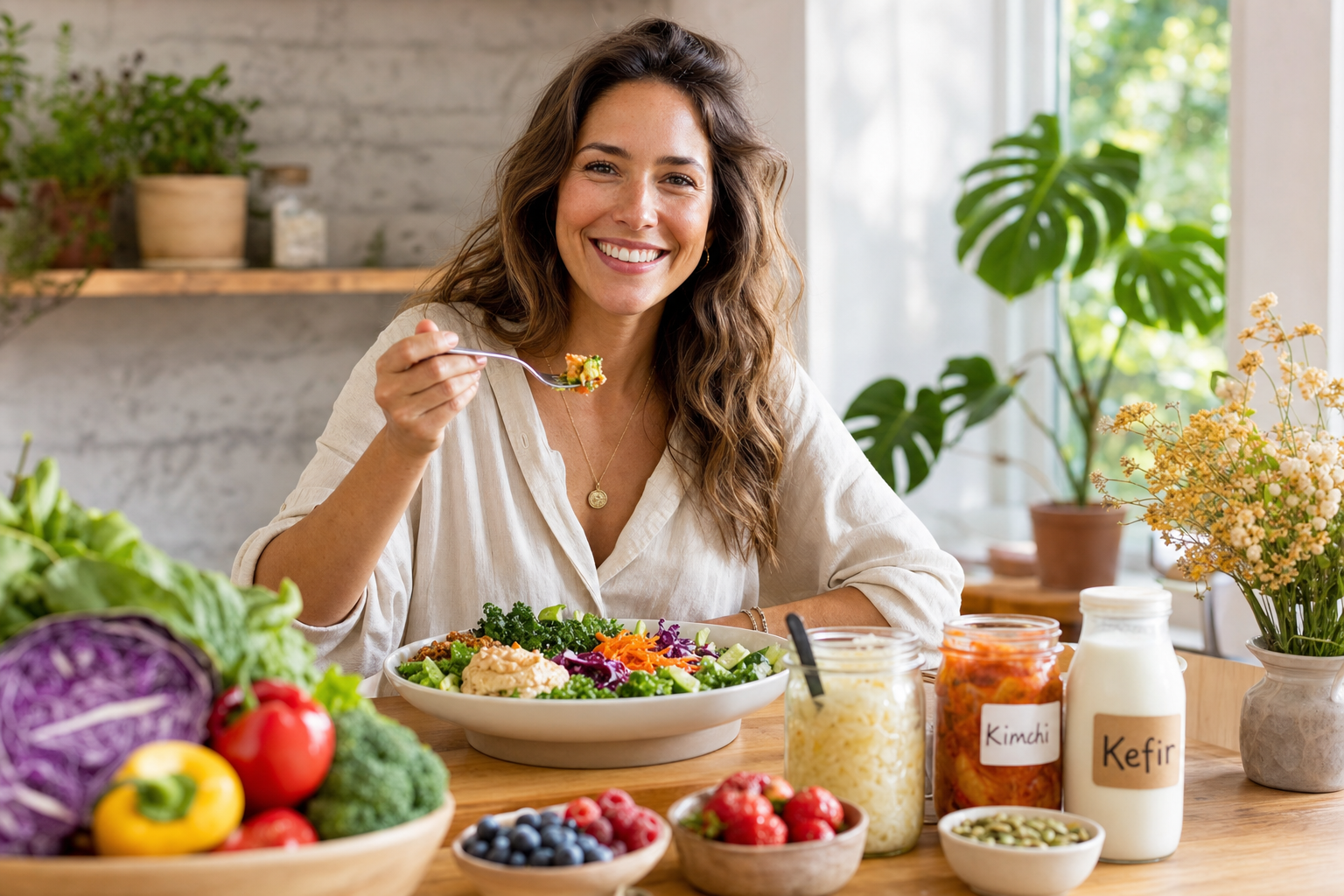 Gut-healing foods and vibrant energy